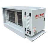 Kuchynský elektrostatický odlučovač s jedným priechodom